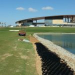 LAKE LINING AT TRUMP GOLF COURSE IN AKOYA OXYGEN PROJECT