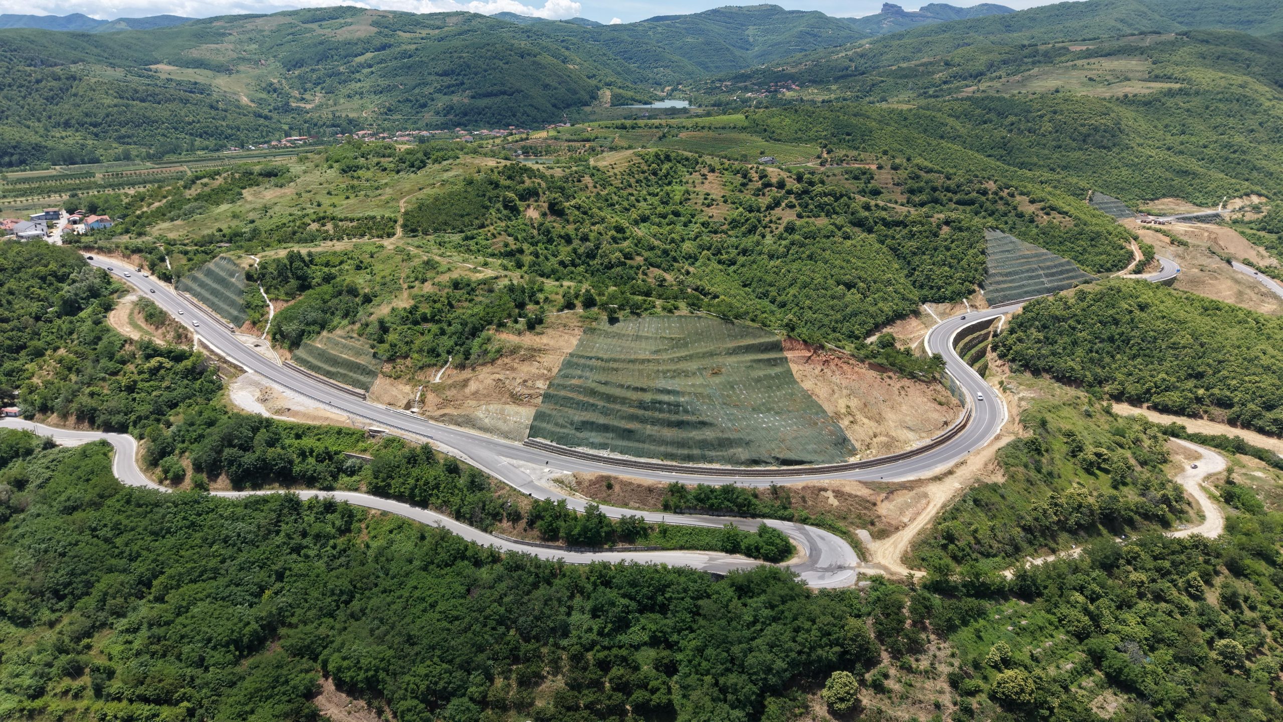 Qukes – Qafe Plloce Road-Lot3, Slope Protection and Erosion Control
