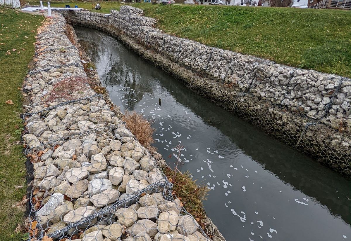 REPAIR AND IMPROVEMENT OF OUELLETTE DRAIN WEST OUTLET