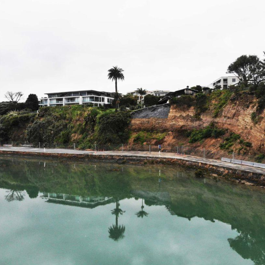 Parnell Bath Rockfall Mitigation Project, Auckland