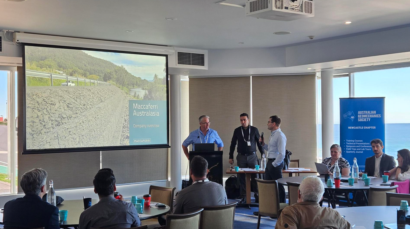 Maccaferri Australasia Showcases Geotechnical Solutions at the AGS Newcastle Symposium 2026 Maccaferri Australasia Showcases Geotechnical Solutions at the AGS Newcastle Symposium 2026
