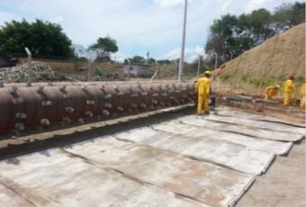 CONCRETAGEM DE DUTO