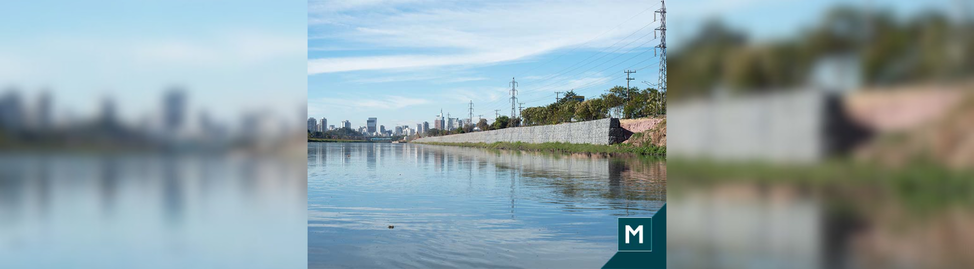 Utilização da tecnologia Polimac® em obra de mitigação do processo erosivo no Rio Pinheiros é destaque na mídia