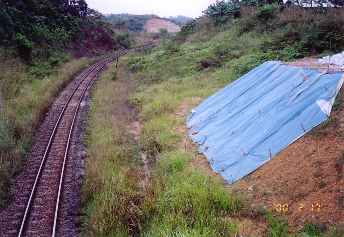 BRIDGE ABUTMENT AT HULU SELANGOR, MALAYSIA