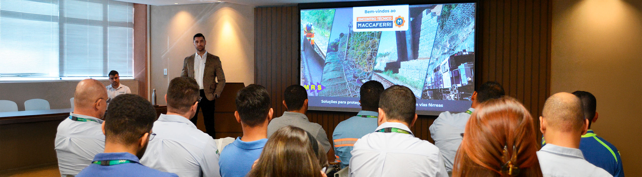 Maccaferri promove Encontro Técnico sobre soluções para infraestrutura ferroviária com a MRS