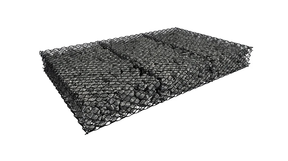 PMM é uma solução de colchão baseada em geossintéticos, projetada para proteger estruturas offshore contra erosão. É feito de geogrelhas poliméricas preenchidas com pedras para garantir a proteção do leito marinho. Os PMMs estão disponíveis com diferentes tipos de geogrelhas, selecionadas conforme as forças hidráulicas, condições do leito marinho e profundidade de instalação. Seu baixo impacto visual e resistência à corrosão os tornam ideais para fundações de parques eólicos.