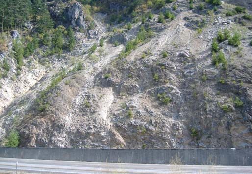 SLIDE 5 EMBANKMENT, TRANS CANADA HIGHWAY #1