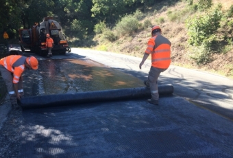 RENFORCEMENT D’ENROBÉ ROUTE DÉPARTEMENTALE VAR ESTEREL