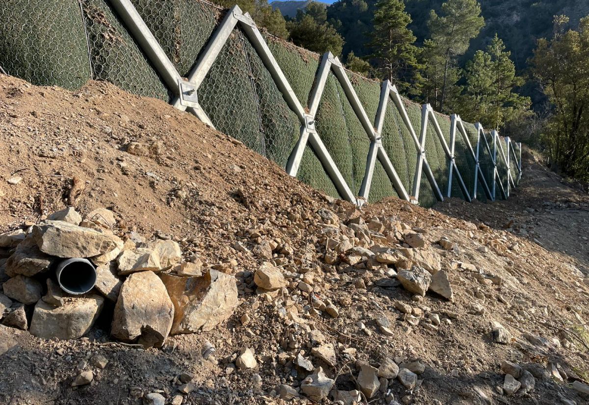 TRAVAUX DE CONFORTEMENT DU GLISSEMENT DU CANAL DE GORGIA