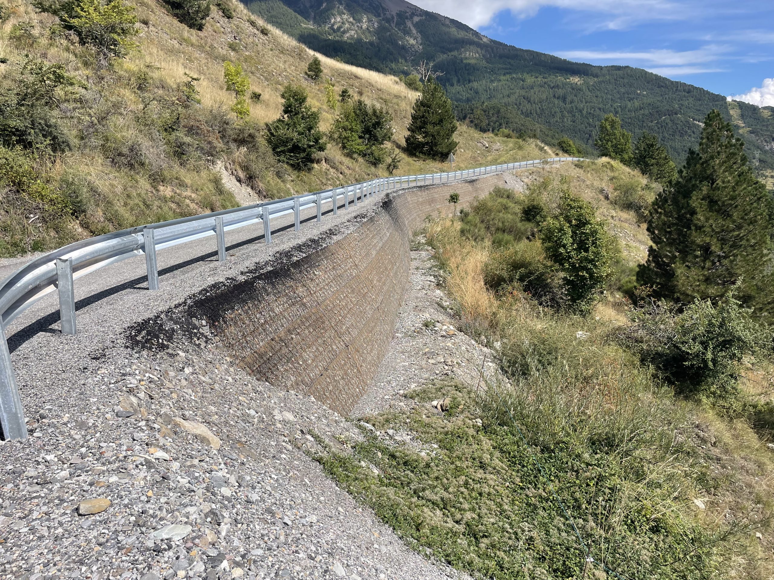 Confortement de la RD9 – Rampe des Méans Confortement de la RD9 – Rampe des Méans