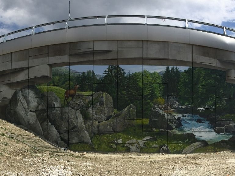 Maccaferri blends with art: Chambéry project