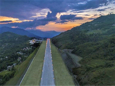 An engineering marvel in the midst of the Himalaya