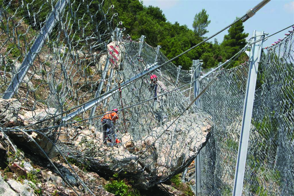 Δυναμικοί Φράκτες Ανάσχεσης Βραχοπτώσεων