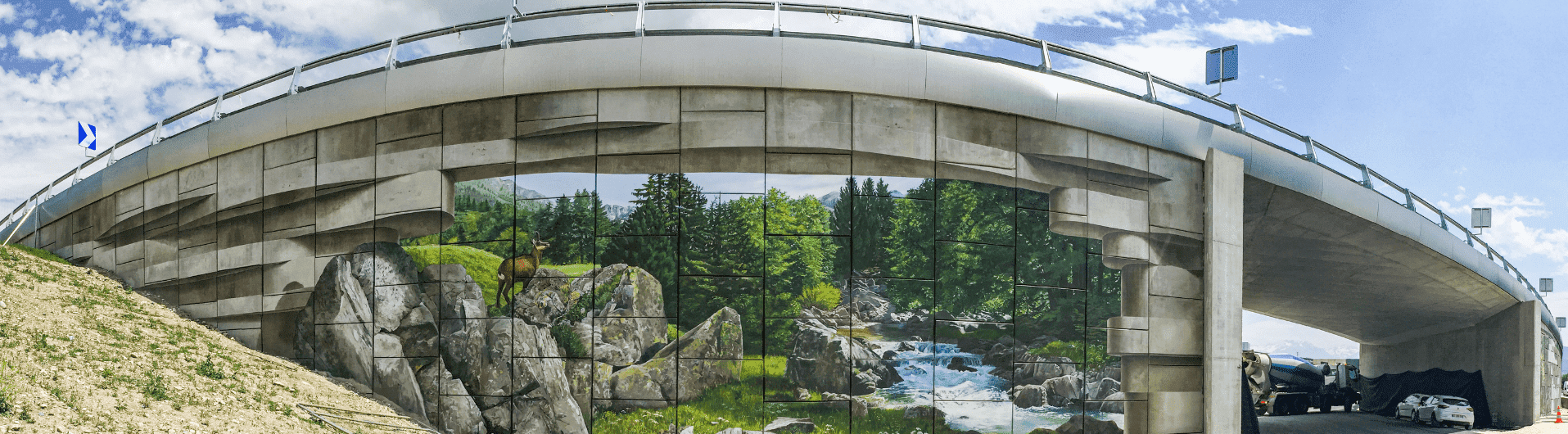 Maccaferri blends with art: Chambéry project