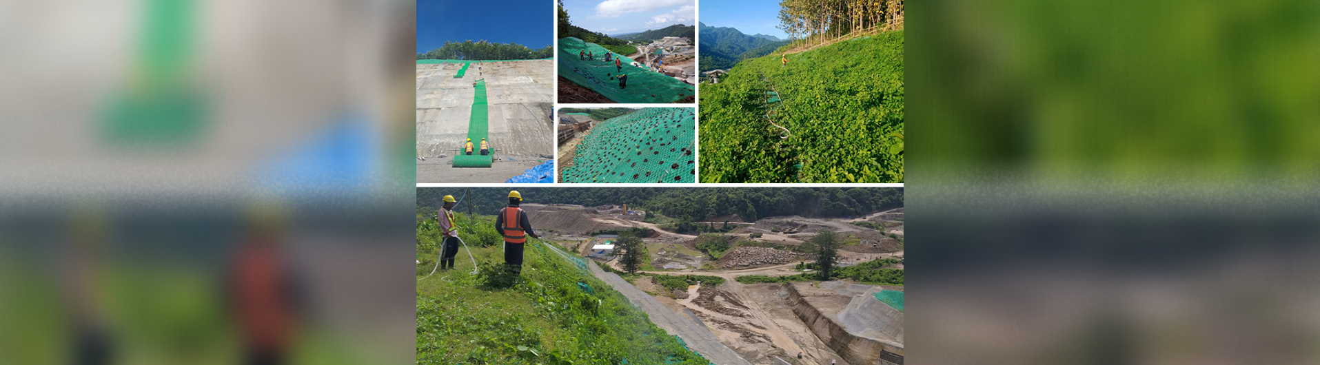 Environmentally Friendly Erosion Control System that Rehabilitates the Vegetation in Beringin Sila Dam 