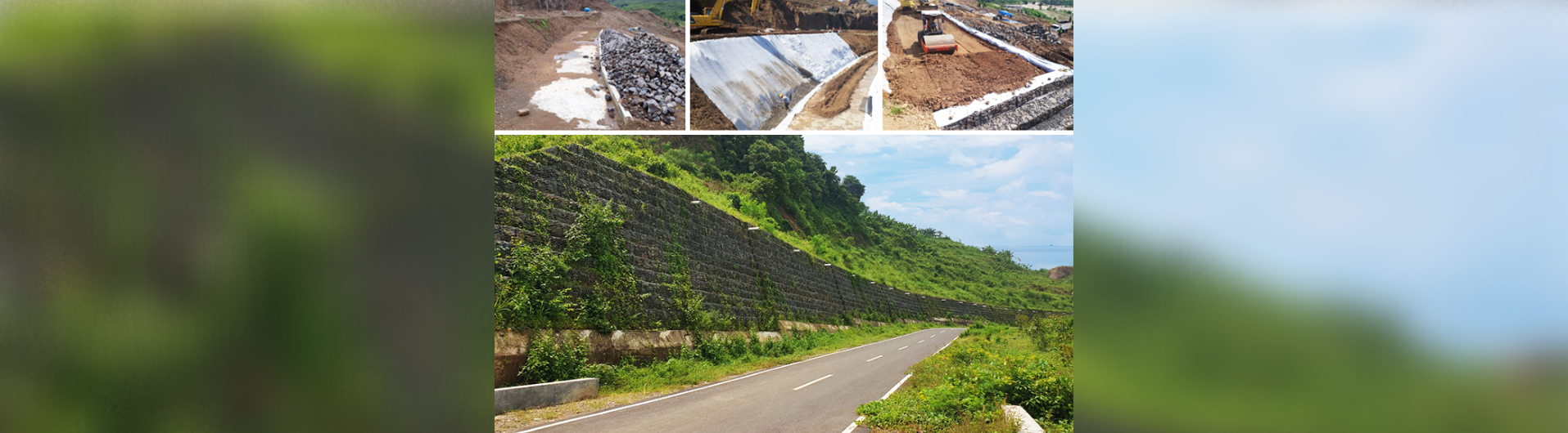 Paramesh Provides Access Road Stability in Kuningan Dam 