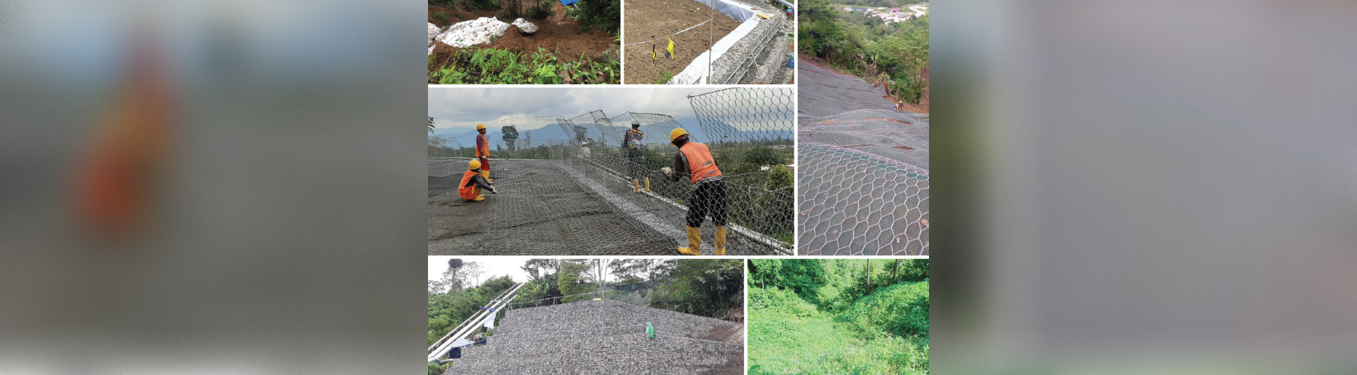 Slope Stabilization at Muara Laboh geothermal power project 