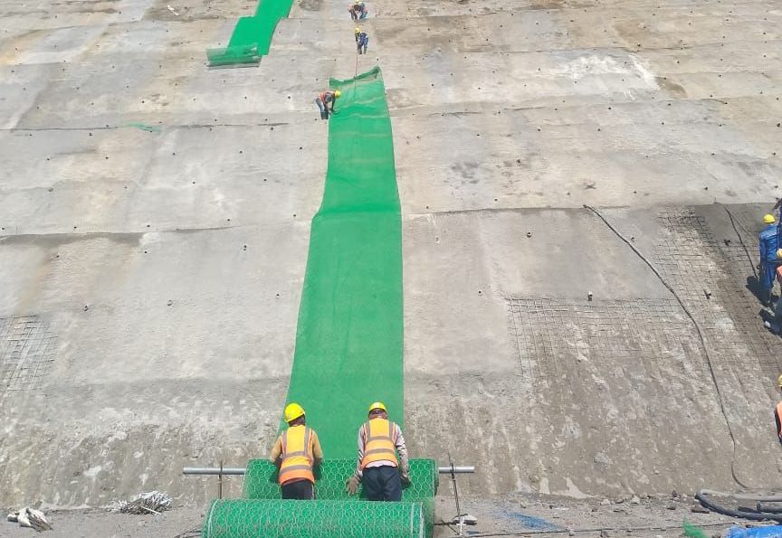 EROSION CONTROL SYSTEM AT BERINGIN SILA DAM