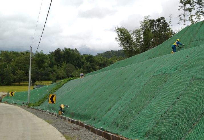 EROSION CONTROL AT PIDEKSO DAM