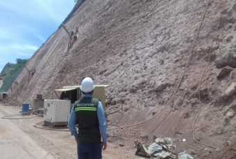 MSE WALL FOR SLOPE PROTECTION AT KARIANGAU OFFSHORE