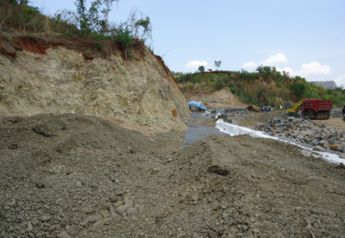SLOPE PROTECTION JATIGEDE DAM PROJECT