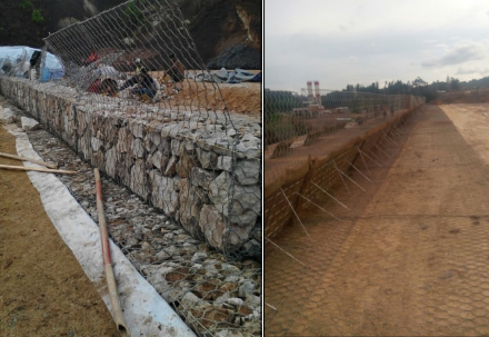 PARAMESH WALL OF TANA TORAJA AIRPORT