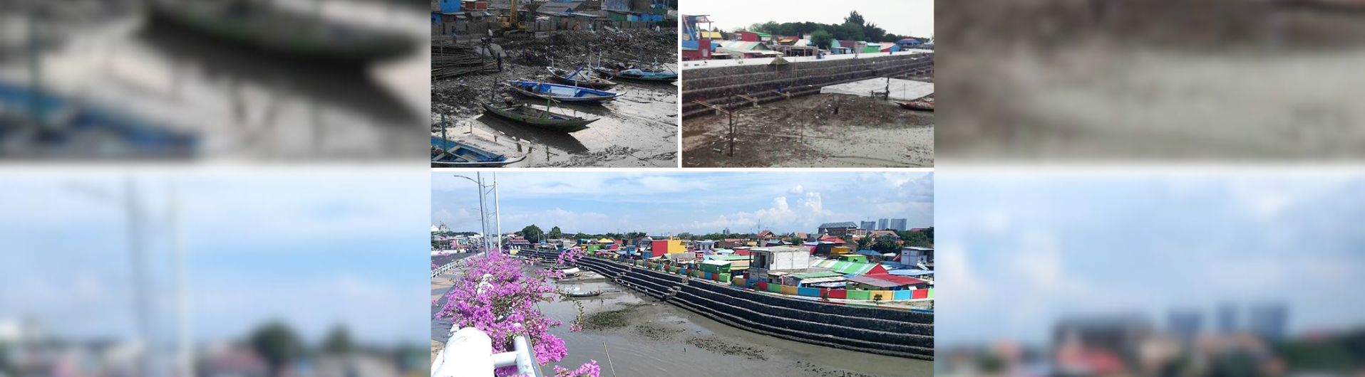 Bronjong dan Bronjong Matras Sebagai Tanggul Laut di Kampung Nelayan Kenjeran