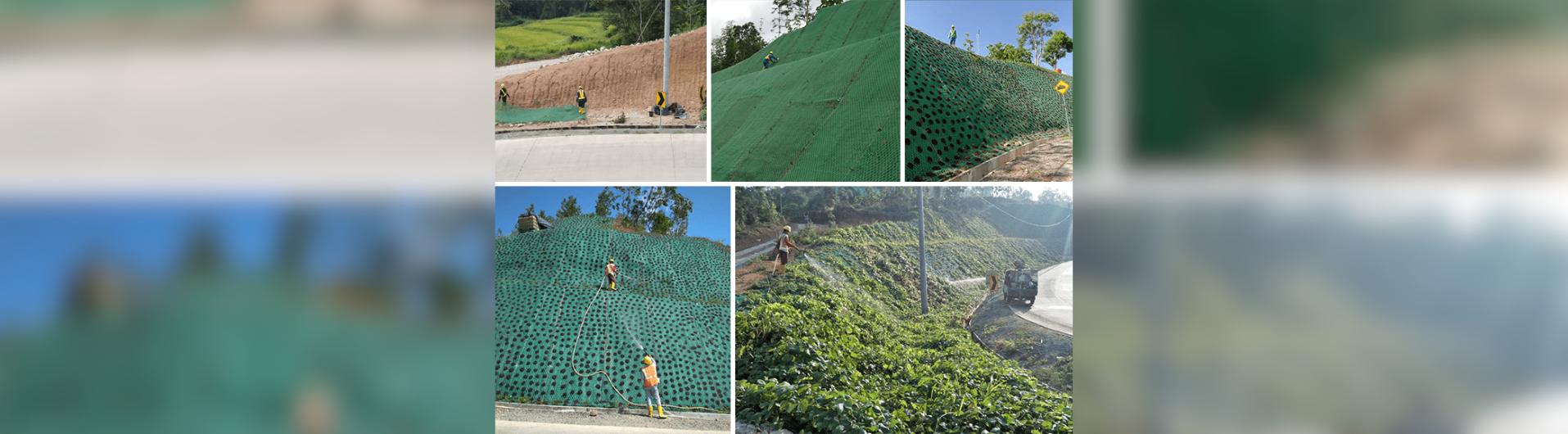 Pengendali Erosi dari Maccaferri dengan vegetasi di Bendungan Pidekso, Wonogiri Jawa Tengah 