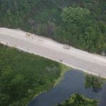 AYAMARU LAKE EMBANKMENT IN SORONG, WEST PAPUA