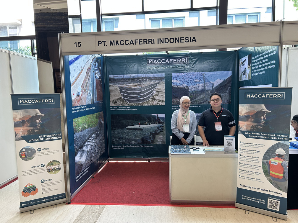 Maccaferri Indonesia Displays Cutting-Edge Geotechnical Solutions at GEO-STRUCTURE 2025