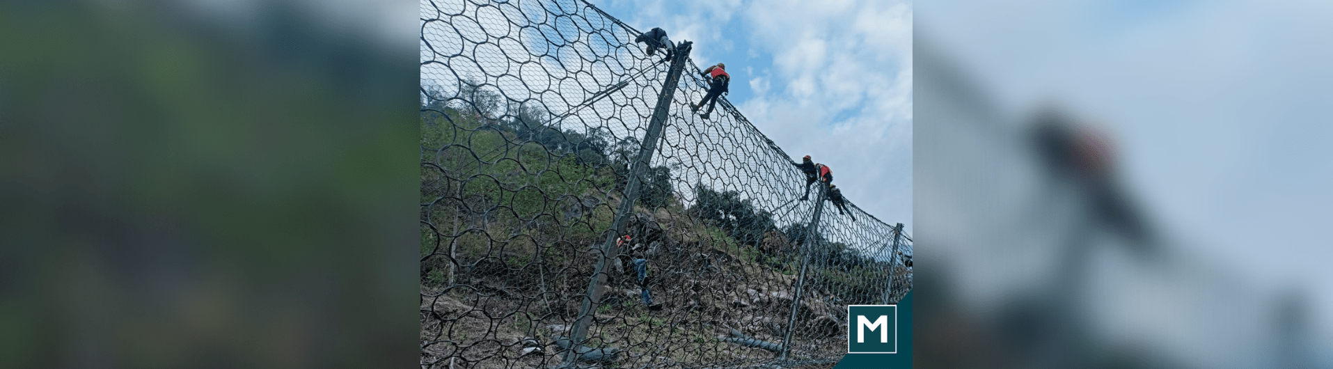 Maccaferri successfully installed its ETA certified rockfall barrier at Teesta Urja’s Mangan Powerhouse in Sikkim