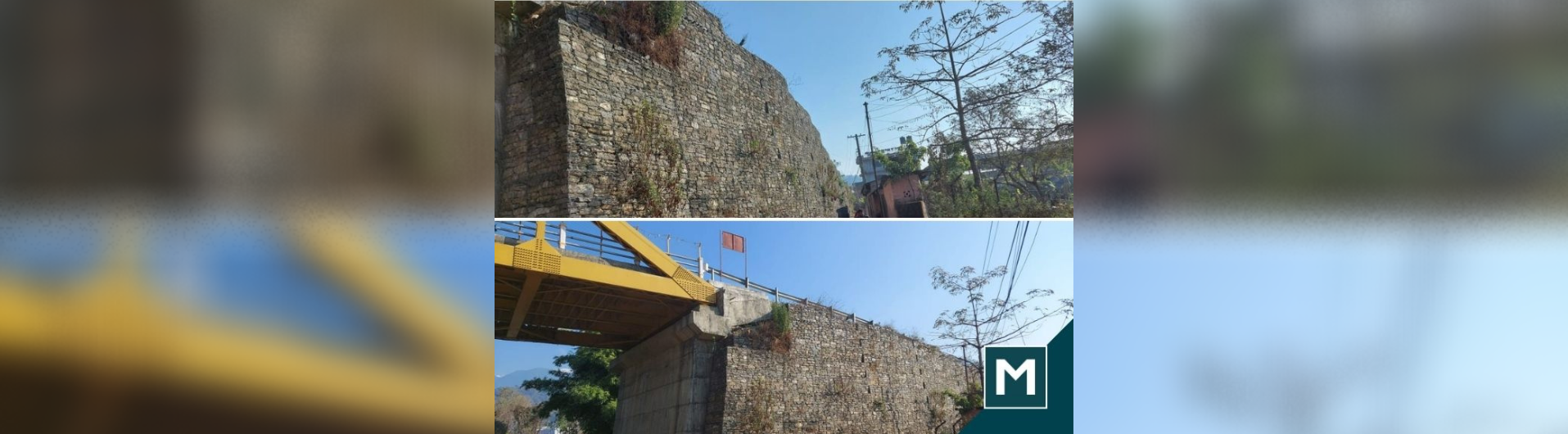 Terramesh® system and ParaLink® as embankment at Seti river, Nepal