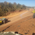 EROSION CONTROL TRIALS DONE ON RAILWAY EMBANKMENT AT HOSHANGABAD