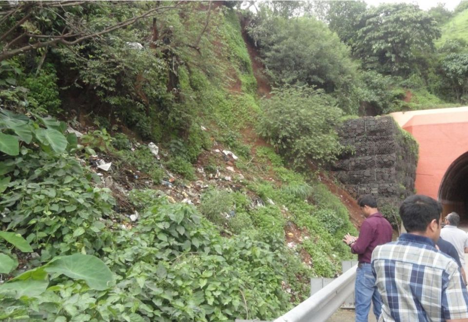 CUT SLOPE STABILISATION ALONG NEAR KHANDALA TUNNEL PUNE CORRIDOR