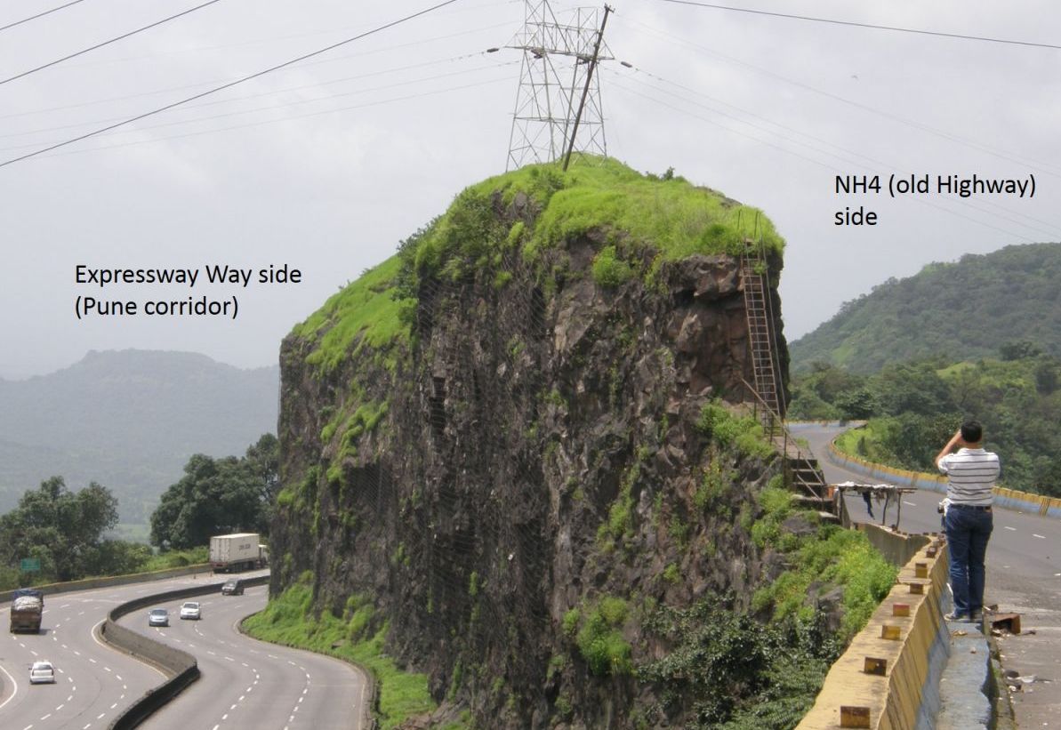 ROCKFALL MITIGATION ALONG NEAR AMRUTANJAN BRIDGE, MUMBAI -PUNE EW