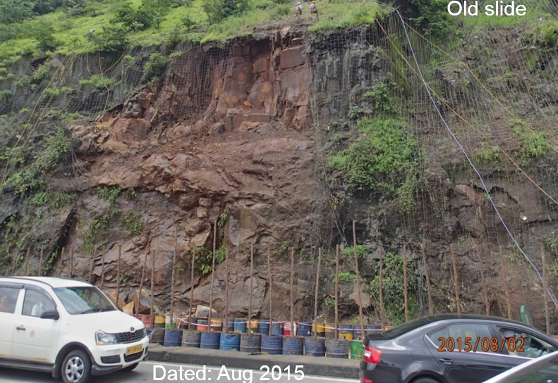 ROCKFALL MITIGATION – KHANDALA (MUMBAI CORRIDOR), MUMBAI–PUNE EW