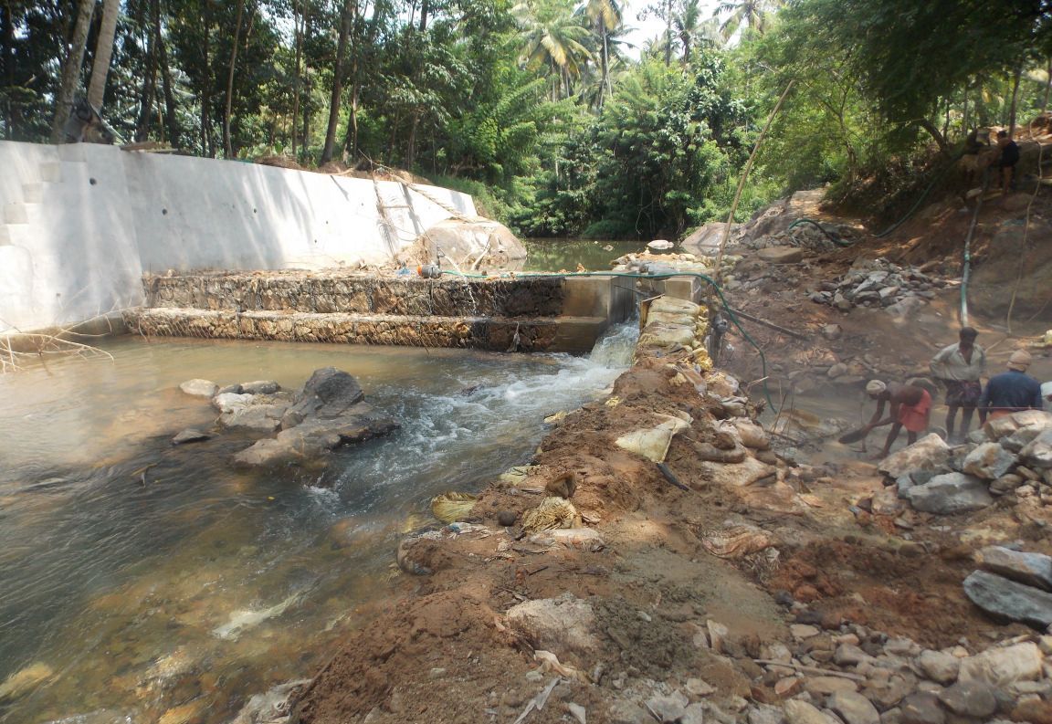 GABION CHECK DAM FOR KILLI RIVER,TRIVANDRUM