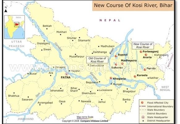 BRIDGE PROTECTION WORKS AT KOSI RIVER