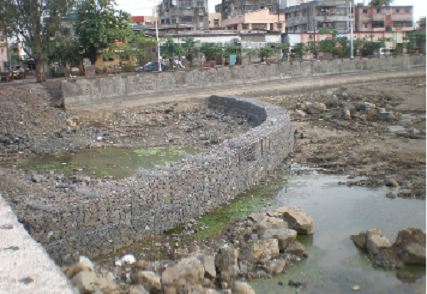 LAKE PROTECTION WORKS IN NAVI MUMBAI