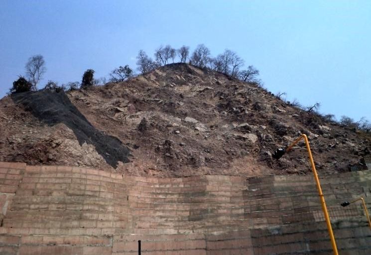 SLOPE PROTECTION WORKS AT ZIRAKPUR-PARWANOO SECTION NH-22