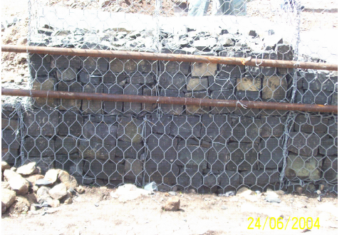TERRAMESH WALL SYSTEM IN NANDGAON