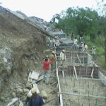 EARTH RETENTION WITH GABION WALL AT EON IT PARK