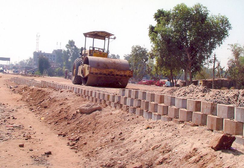 REINFORCED SOIL WALL FOR HIMMATNAGAR ROB