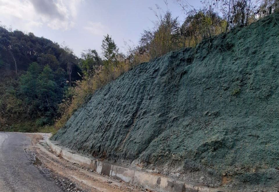 EROSION CONTROL MEASURES ALONG C-Z ROAD, NAGALAND, INDIA