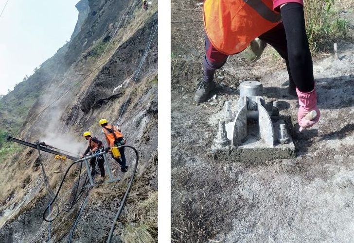 ROCKFALL MITIGATION WORKS- DHAULIGANGA HEP STATION, UTTARAKHAND