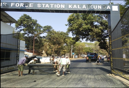 PAVEMENT STRENGTHENING AT AIRFORCE STATION, KALAIKUNDA