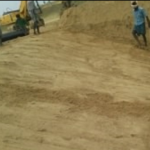 ASH POND LINING WITH GEOMEMBRANE AT NELLORE