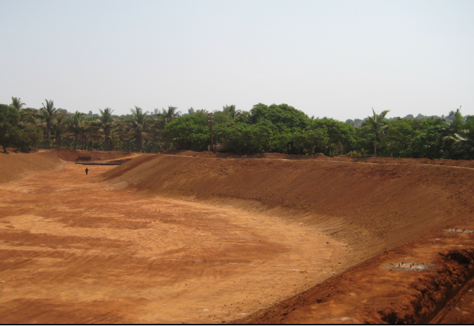 POND LINING WORKS AT LANJHA