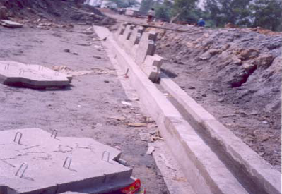 REINFORCED SOIL STRUCTURE AT MB ROAD