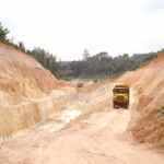 GABION WALL FOR KOLLAM-SHENKOTTA SECTION GUAGE CONVERSION